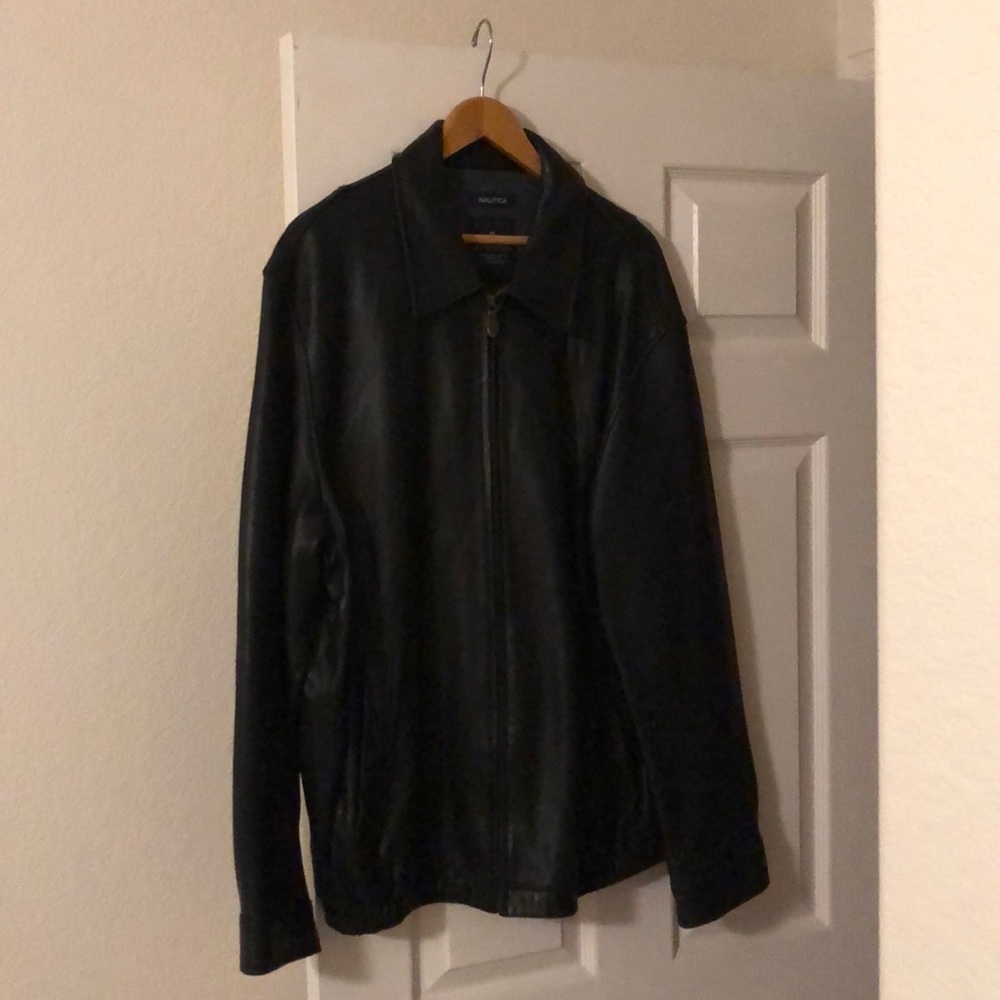 Leather jacket